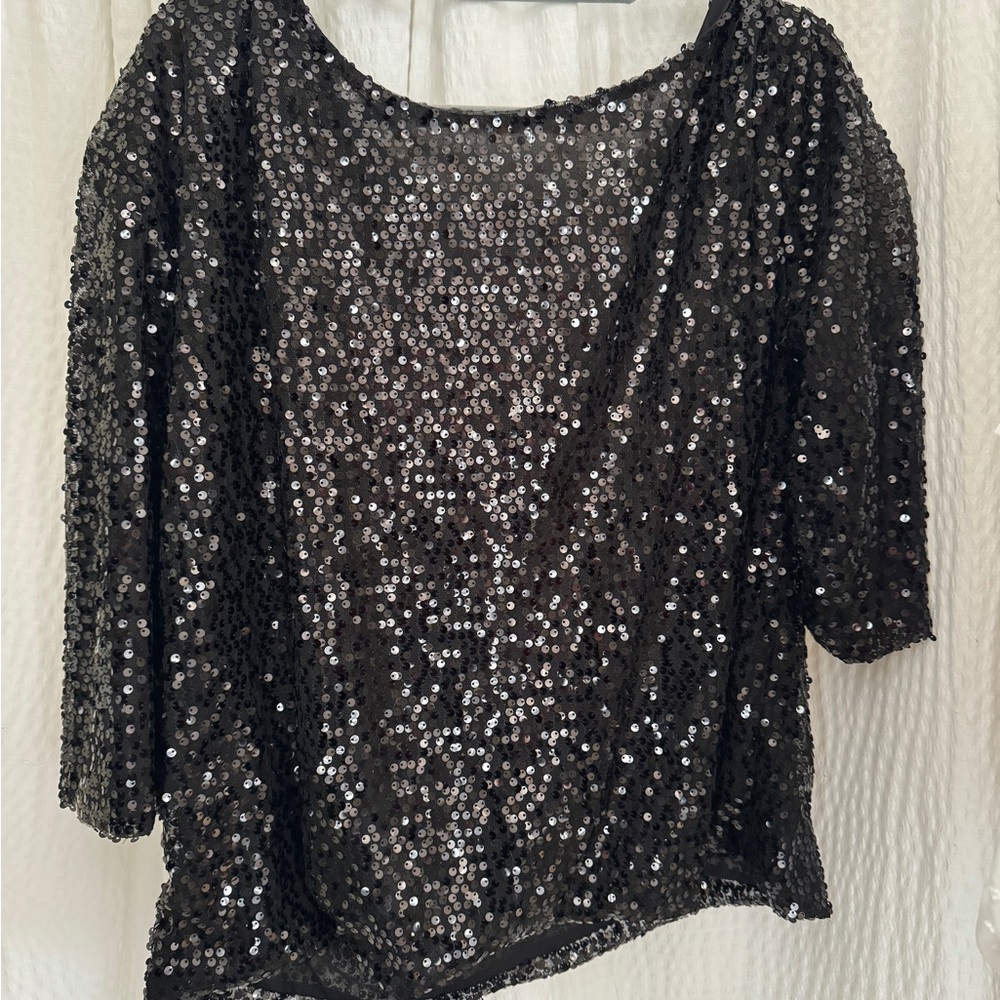 New year’s sequence top